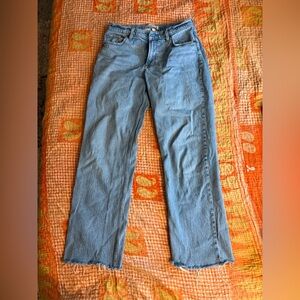 A&F the baggy low rise curve love size 28